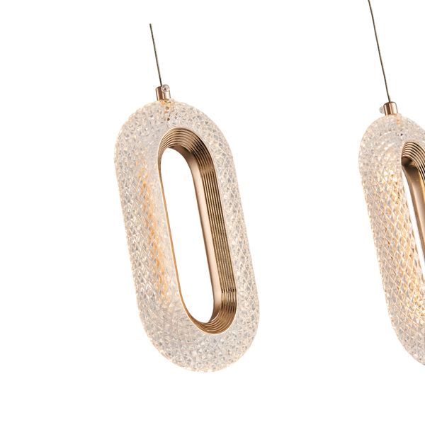 Φωτιστικό Οροφής Τρίφωτο LED Eurolamp Kriko 144-16061