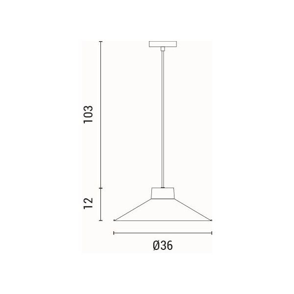 Φωτιστικό Οροφής Μονόφωτο Eurolamp Neli 144-28506