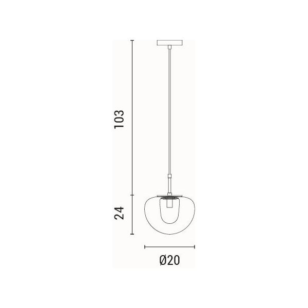 Φωτιστικό Οροφής Μονόφωτο Eurolamp Fime 144-28520 Home Φωτιστικά Spitishop