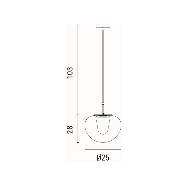 Φωτιστικό Οροφής Μονόφωτο Eurolamp Fime 144-28521 Home Φωτιστικά Spitishop