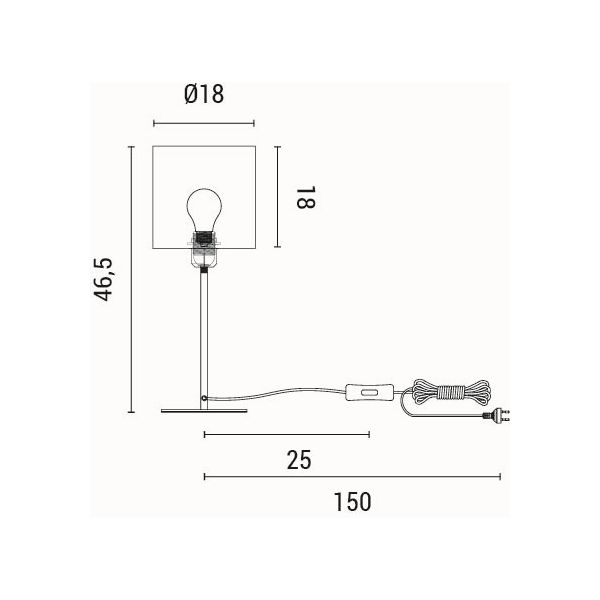 Πορτατίφ Eurolamp Aenon 144-31033