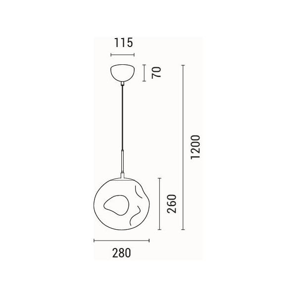 Φωτιστικό Οροφής Μονόφωτο Led Eurolamp Picadilly 144-15115 Home Φωτιστικά Spitishop