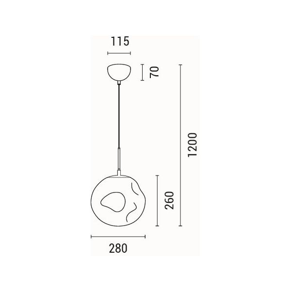 Φωτιστικό Οροφής Μονόφωτο Led Eurolamp Picadilly 144-15116 Home Φωτιστικά Spitishop