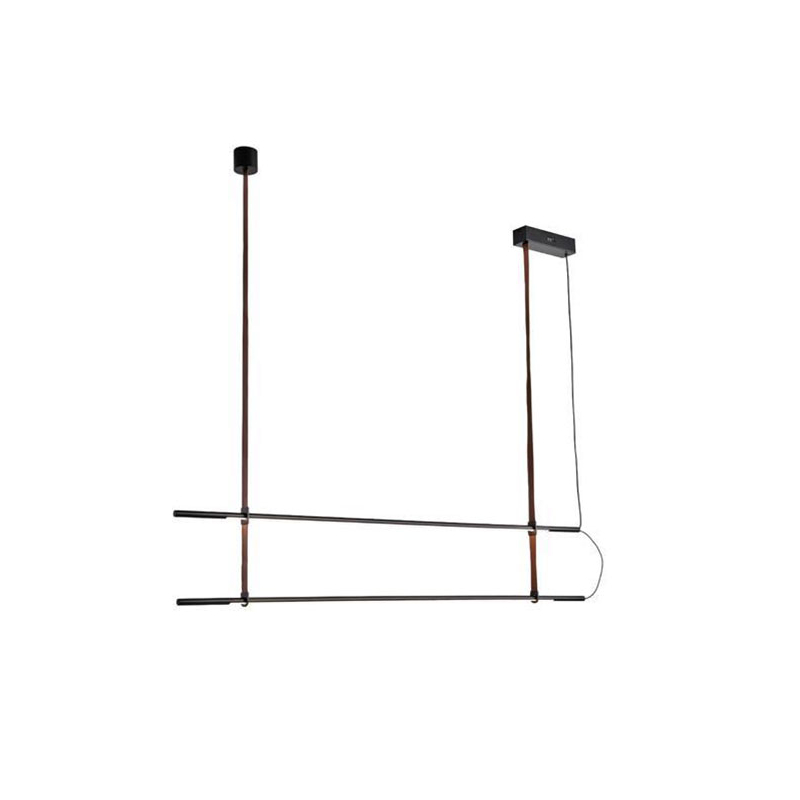 Φωτιστικό Οροφής Δίφωτο LED Eurolamp Linea 144-16071