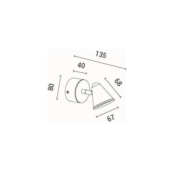 Απλίκα Τοίχου Led Eurolamp Campanelle 144-16094 Home Φωτιστικά Spitishop