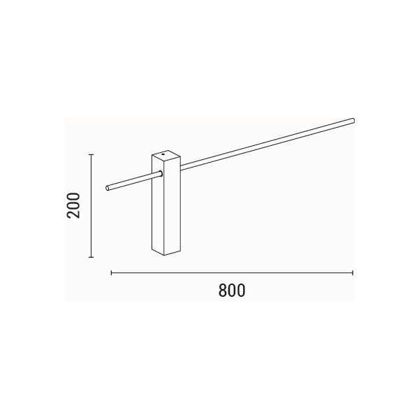 Απλίκα Τοίχου LED Eurolamp Clio 144-58021