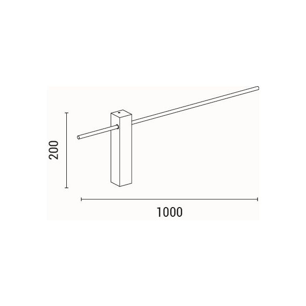 Απλίκα Τοίχου LED Eurolamp Clio 144-58022