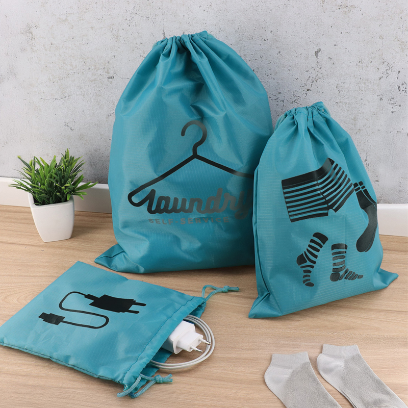 Θήκες Οργάνωσης Ταξιδίου (Σετ 3τμχ) T-D Drawstring Blue 20600119