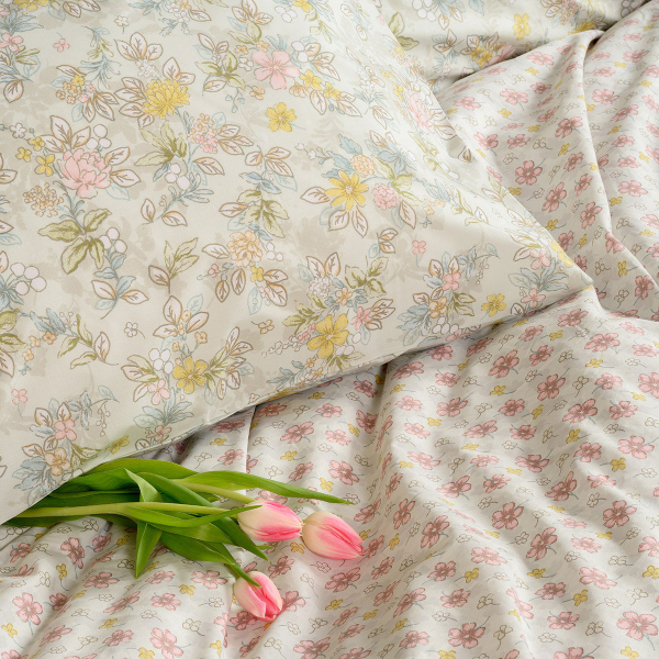 Παπλωματοθήκη Μονή (165x245) 2 Όψεων Melinen Casual Line Chloe Aqua