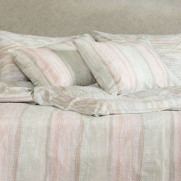 Παπλωματοθήκη Υπέρδιπλη (225x245) 2 Όψεων Melinen Casual Line Fuji Pastel