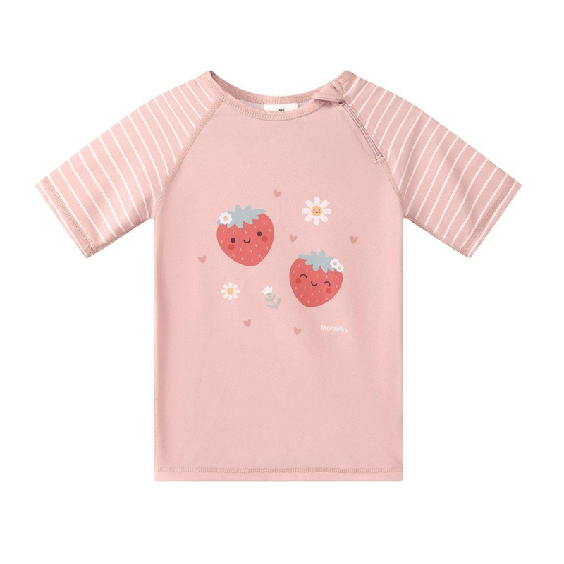 Παιδική Μπλούζα Με Αντηλιακή Προστασία Monneka Strawberries
