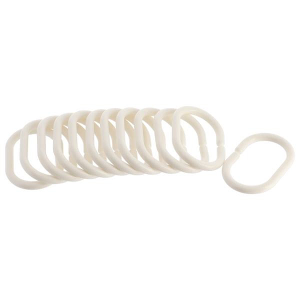 Κουρτίνα Μπάνιου Πλαστική (180x180) Με Κρίκους T-D Lima 1103639