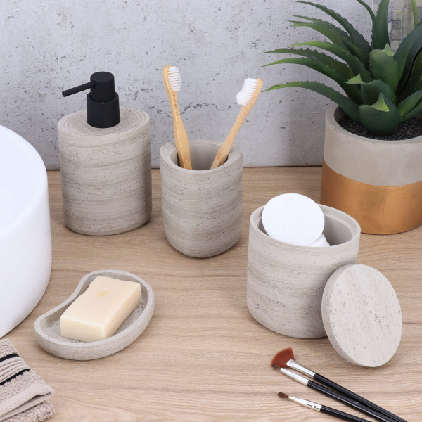 Σαπουνοθήκη (13x8x2) T-D Concrete Effect 64174180