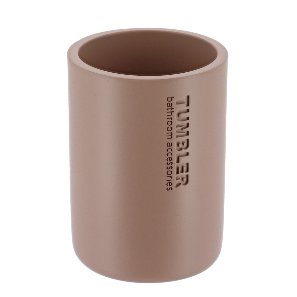 Ποτηροθήκη Μπάνιου (Φ7.5x10.7) T-D Cappuccino 61101166