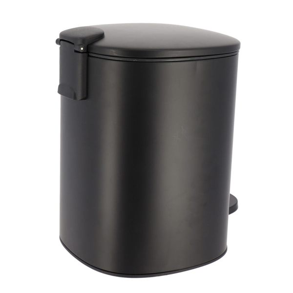 Κάδος Απορριμμάτων Μπάνιου (25.2x20x27) T-D 5lt Black 6535108