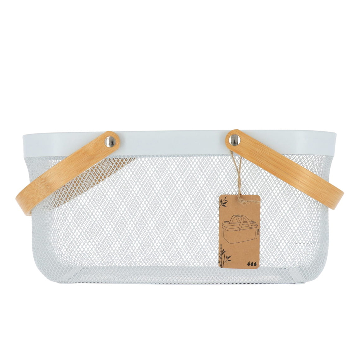 Καλάθι Αποθήκευσης (39X25X19 5) T-D Storage White 8861100 Home Διακόσμηση Κουτιά & Καλάθια Spitishop