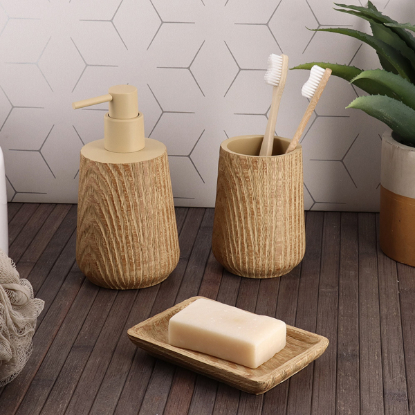 Ποτηροθήκη Μπάνιου (Φ8x11) T-D Wood Effect Natural 61203104