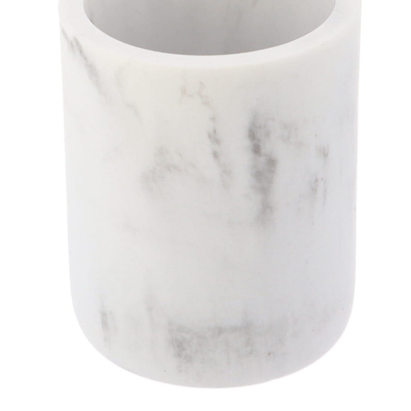 Ποτηροθήκη Μπάνιου (Φ7.6x9.5) T-D Marble White 61122602
