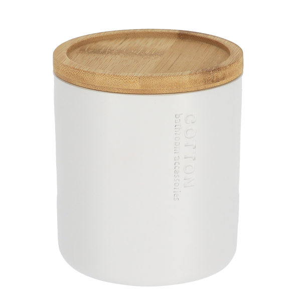 Βαμβακοθήκη (Φ9.5x11) T-D White/Bamboo 67101210