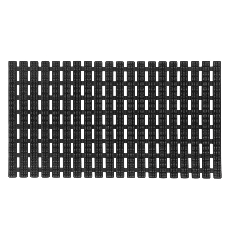 Αντιολισθητικό Πατάκι Μπανιέρας (38x70) T-D Slatted Black D143901