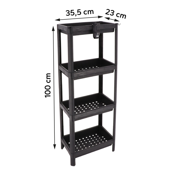 Ραφιέρα Δαπέδου 3 Θέσεων (35.5x23x100) T-D 98170108