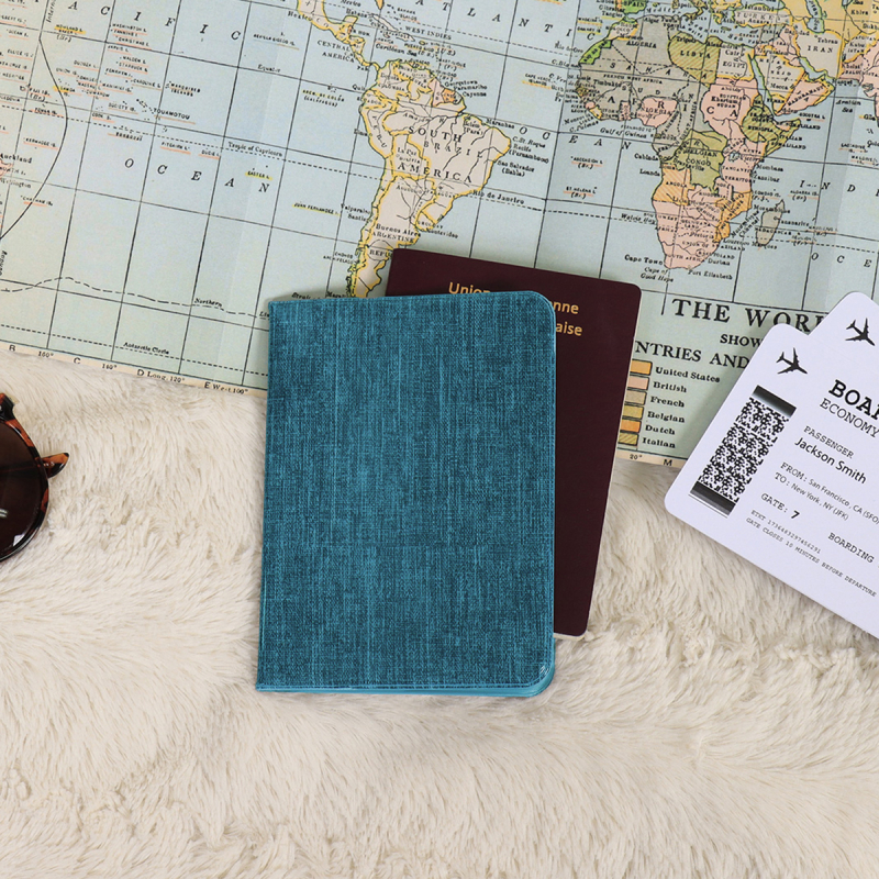 Θήκη Διαβατηρίου (10x13.5) T-D Heather Blue 20400119