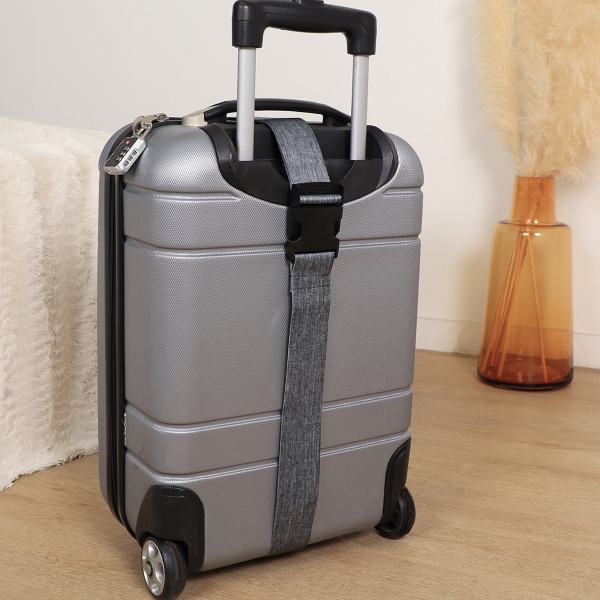 Ιμάντας Βαλίτσας 185εκ. T-D Heather Grey 20450180