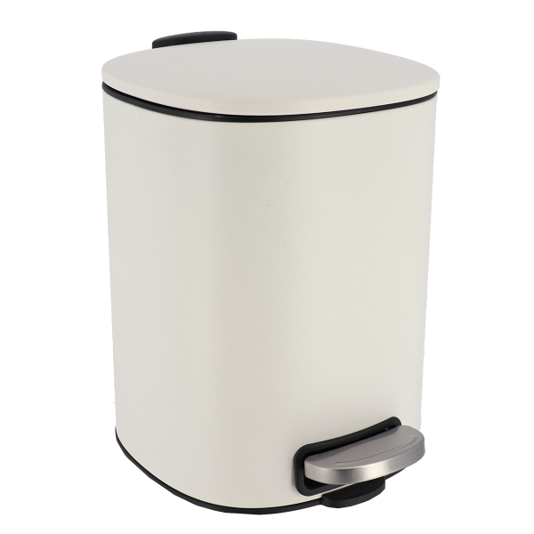 Κάδος Απορριμμάτων Μπάνιου (25.2x20x27) T-D 5lt White 6535100