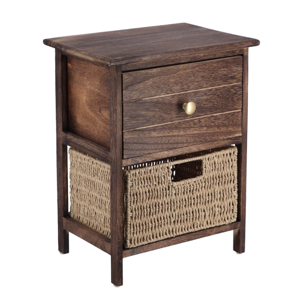 Κομοδίνο Με 2 Συρτάρια (37.5x27.5x48) T-D 98213160