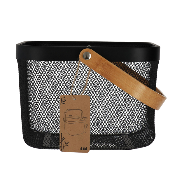 Καλάθι Αποθήκευσης (24x24x17.5) T-D Storage Black 8860103