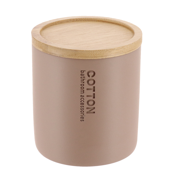 Βαμβακοθήκη (Φ9.5x11) T-D Cappuccino/Bamboo 67101166