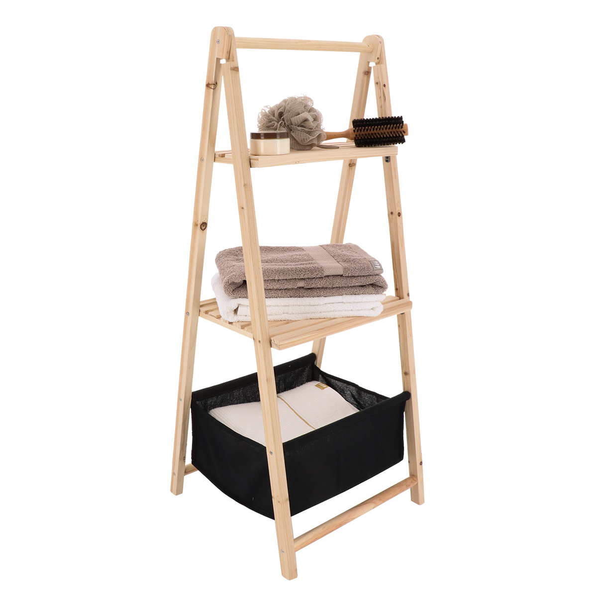 Spitishop Ραφιέρα Δαπέδου 3 Θέσεων (40x40x108) T-D 98243247