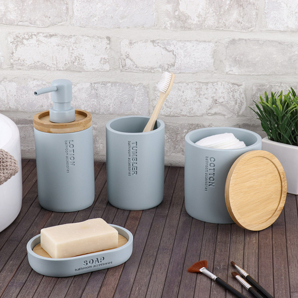 Ποτηροθήκη Μπάνιου (Φ7.5x10.7) T-D Blue 61101112