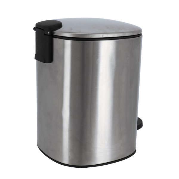 Κάδος Απορριμμάτων Μπάνιου (25.2x20x27) T-D 5lt Chrome 6535102