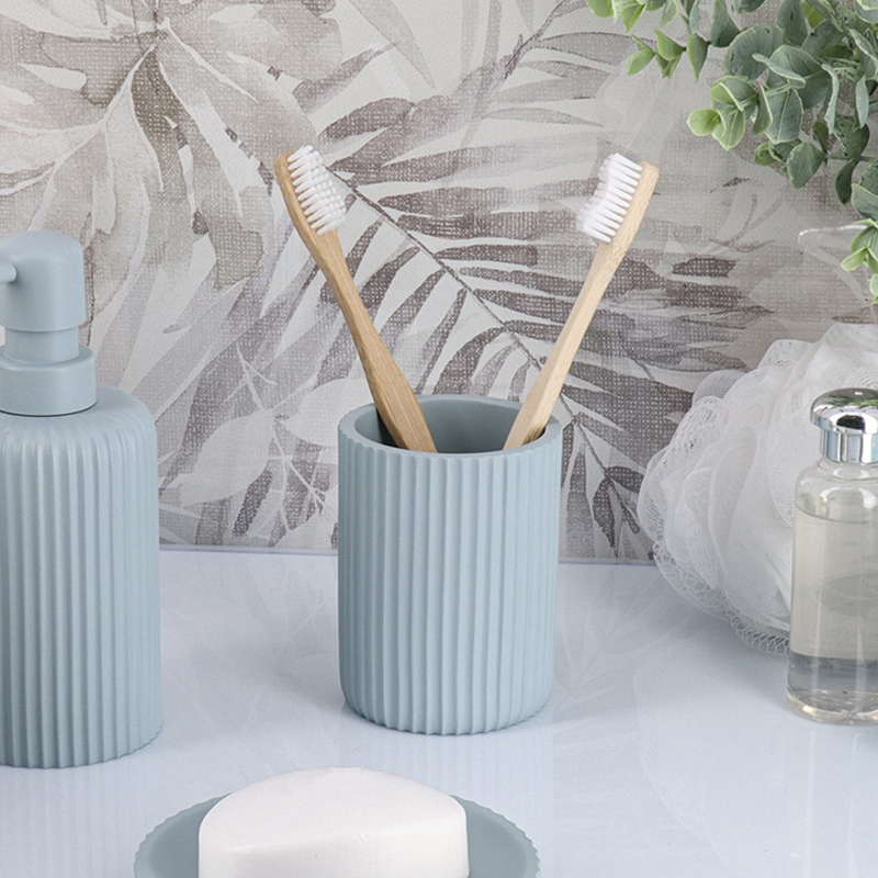 Ποτηροθήκη Μπάνιου (Φ7x9.5) T-D Stripes Blue 61103112