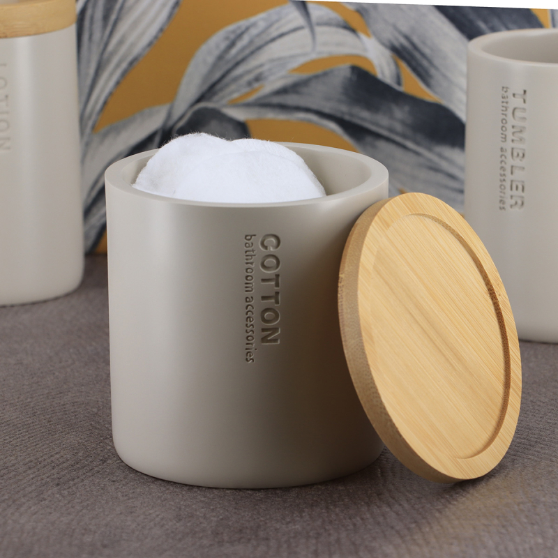 Βαμβακοθήκη (Φ9.5x11) T-D Beige/Bamboo 67101161