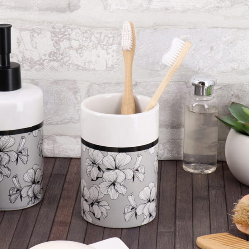 Ποτηροθήκη Μπάνιου (Φ7.4x11) T-D Ecrin Grey 6177783