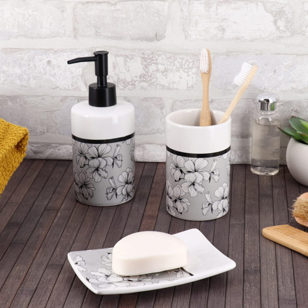 Ποτηροθήκη Μπάνιου (Φ7.4x11) T-D Ecrin Grey 6177783