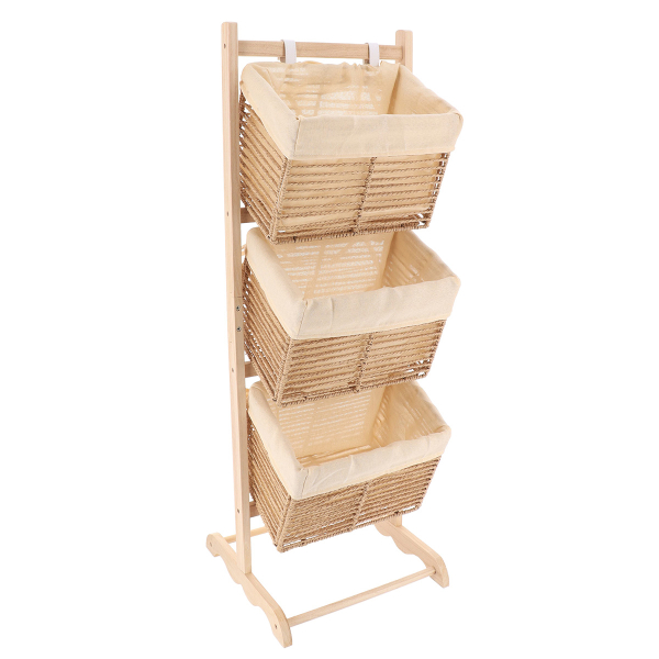 Ραφιέρα Δαπέδου 3 Θέσεων (35x35x102) T-D 98257104