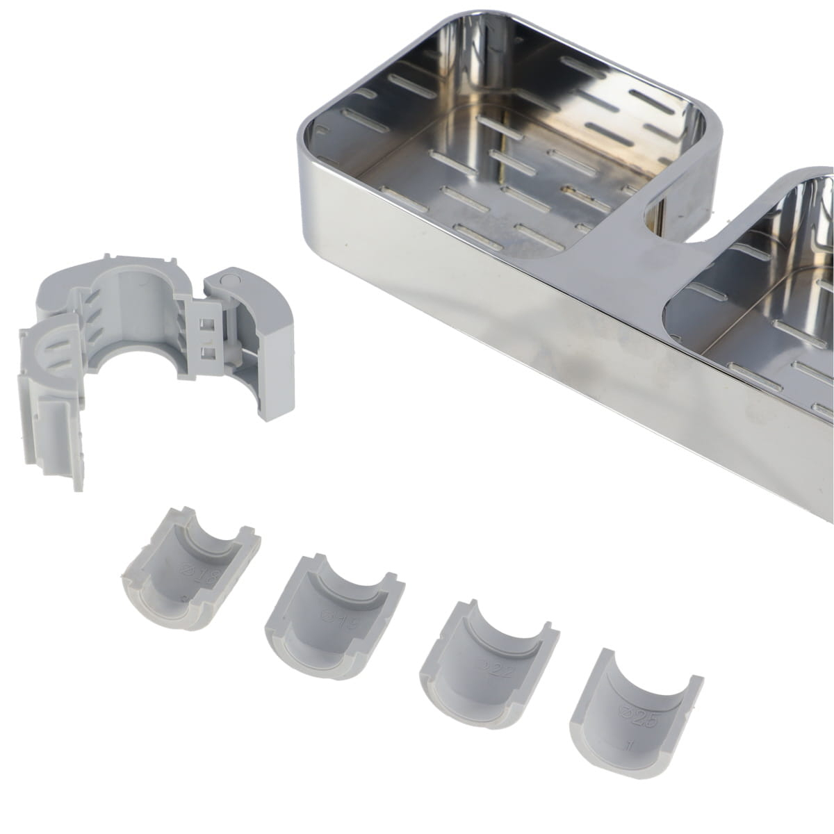 Ραφιέρα Μπάνιου για Στήλη Ντουζ (25 2X11X4) T-D Adaptable 3650102 Home Οργάνωση & Αποθήκευση Ραφιέρες Εταζέρες Spitishop