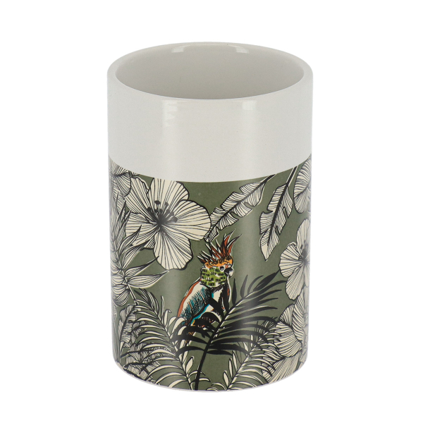 Ποτηροθήκη Μπάνιου (Φ7.4x11) T-D Jungle Fever Khaki 6177780