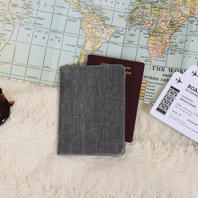 Θήκη Διαβατηρίου (10x13.5) T-D Heather Grey 20400180