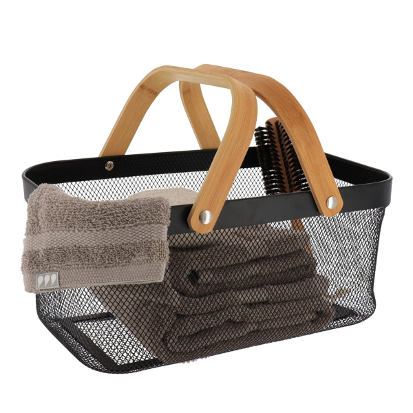 Καλάθι Αποθήκευσης (39x25x19.5) T-D Storage Black 8861103