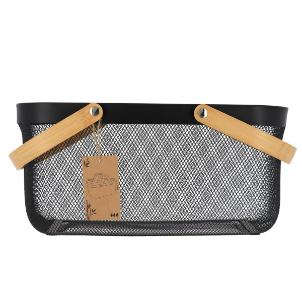 Καλάθι Αποθήκευσης (39x25x19.5) T-D Storage Black 8861103