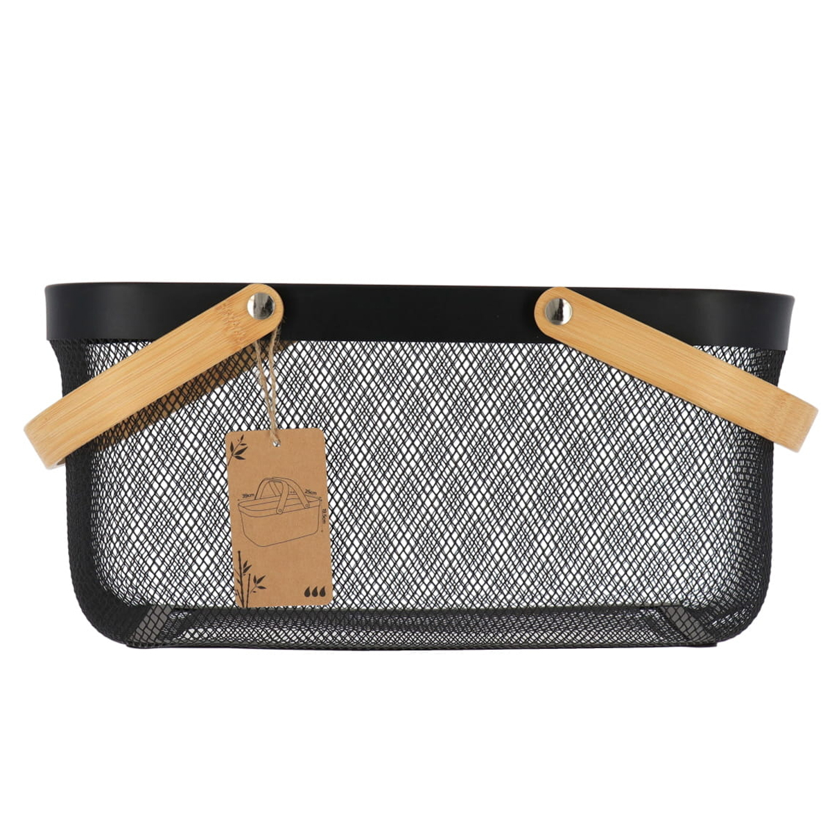 Καλάθι Αποθήκευσης (39X25X19 5) T-D Storage Black 8861103 Home Διακόσμηση Κουτιά & Καλάθια Spitishop