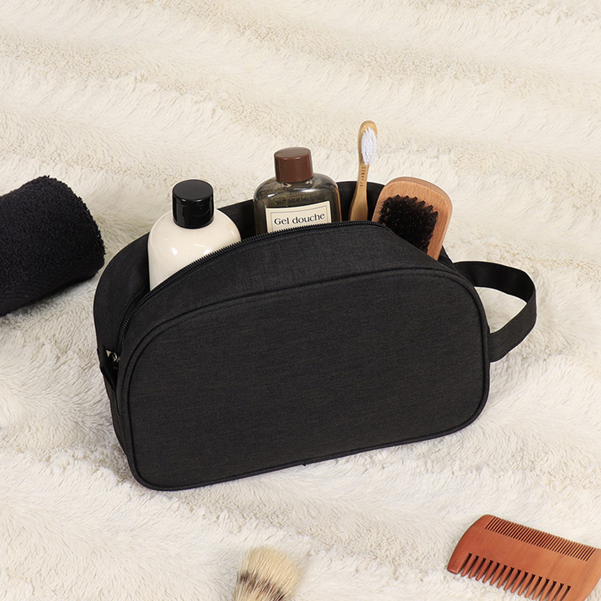 Spitishop Νεσεσέρ Καλλυντικών (25.5x9.5x15) T-D Heather Black 20002103