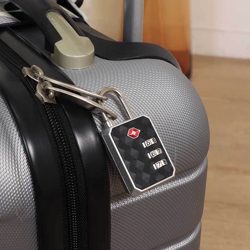 Λουκέτο Με Κωδικό (3x1.2x6.3) T-D Norm Black 20300103