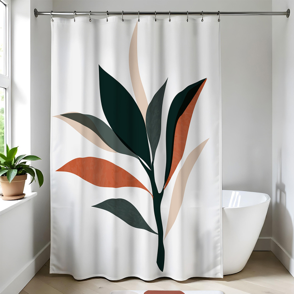 Κουρτίνα Μπάνιου (180x200) Με Κρίκους T-D Bucolique 1200787