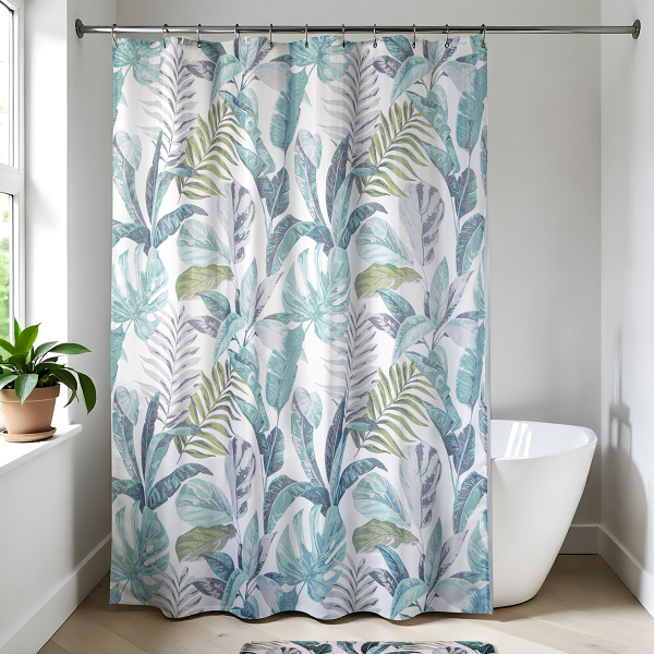 Κουρτίνα Μπάνιου (180x200) Με Κρίκους T-D Jardin D' Hiver 1200781