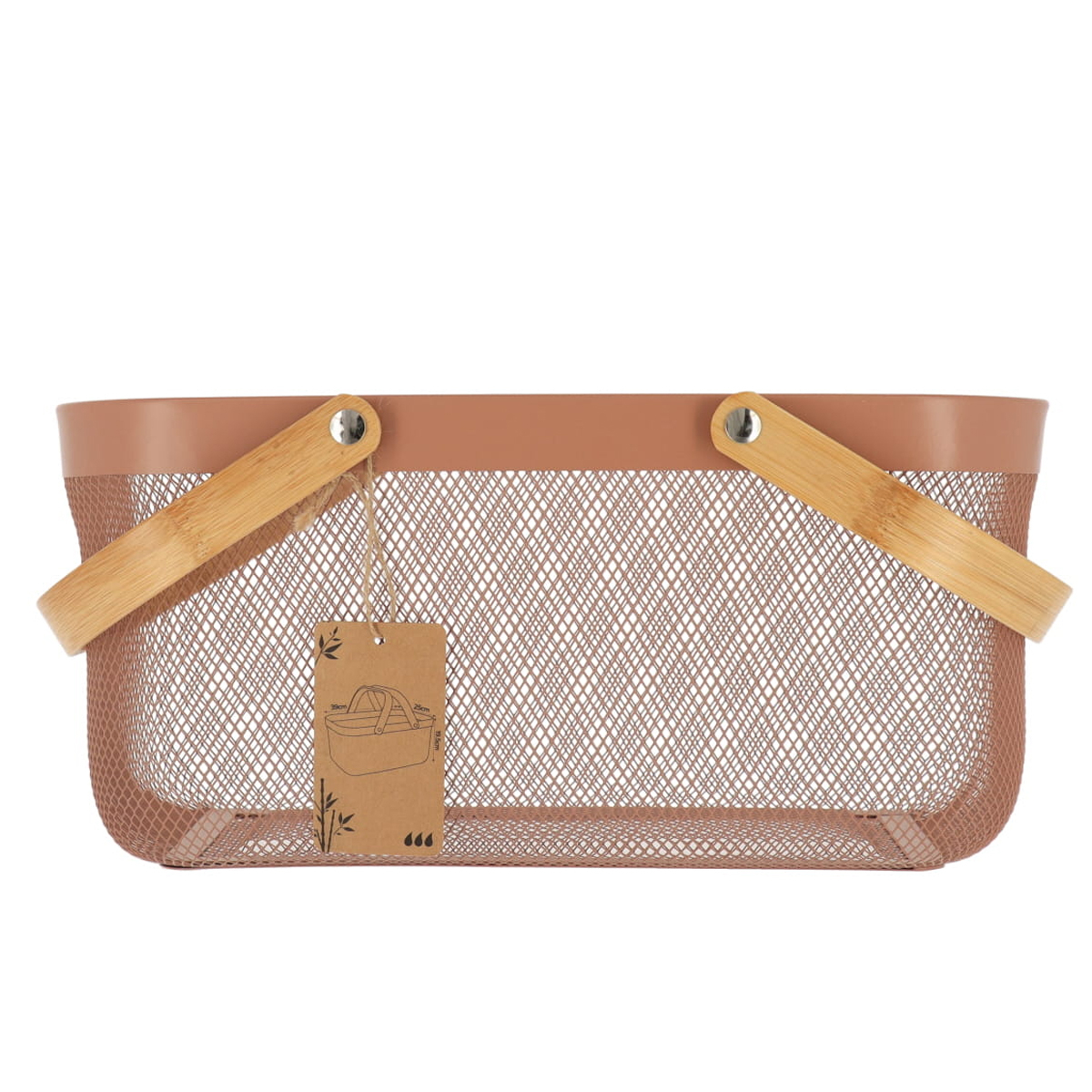 Καλάθι Αποθήκευσης (39X25X19 5) T-D Storage Caramel 8861162 Home Διακόσμηση Κουτιά & Καλάθια Spitishop